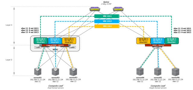 VXLAN Overlay Networks